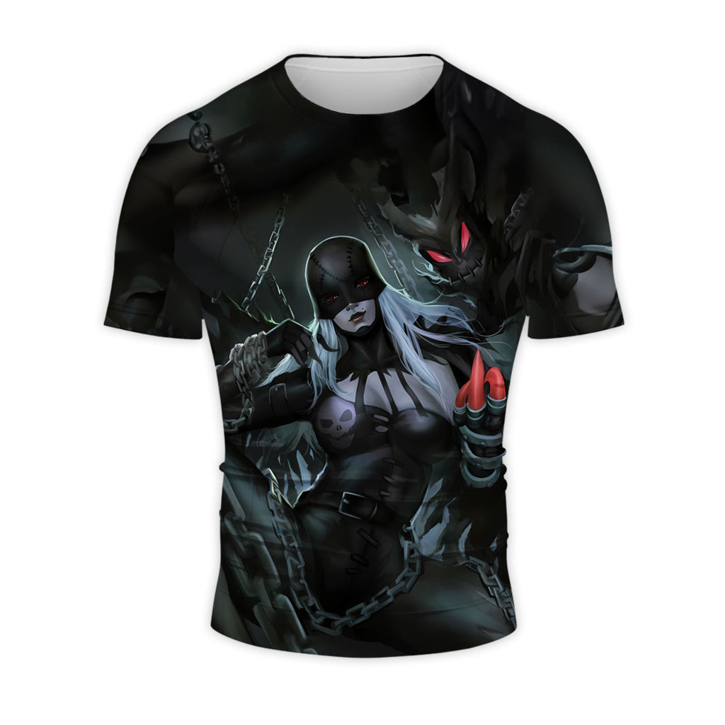 Digimon Adventure Ladydevimon Summoning Dark Chains Anime Apparel