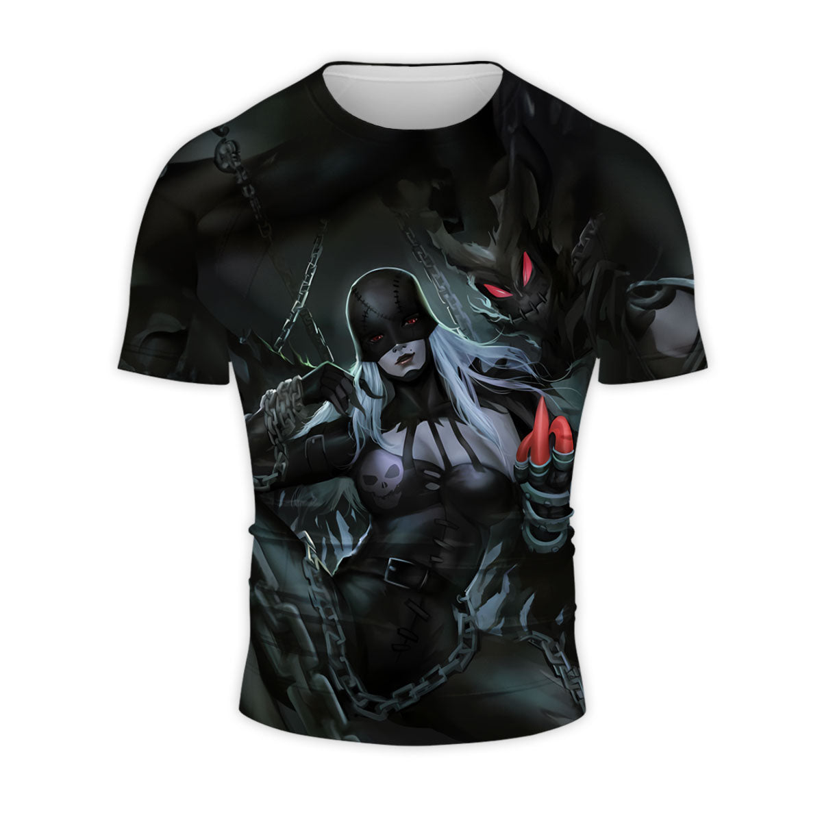 Digimon Adventure Ladydevimon Summoning Dark Chains Anime Apparel