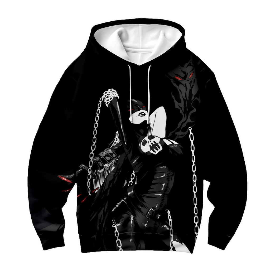 Digimon Adventure Ladydevimon With Chains Sexy Black Anime Apparel