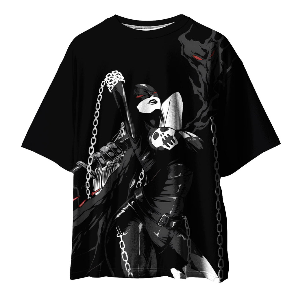 Digimon Adventure Ladydevimon With Chains Sexy Black Anime Apparel