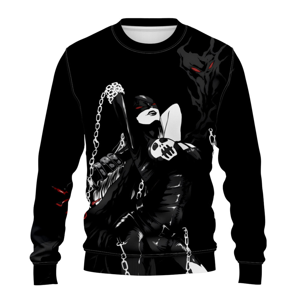Digimon Adventure Ladydevimon With Chains Sexy Black Anime Apparel