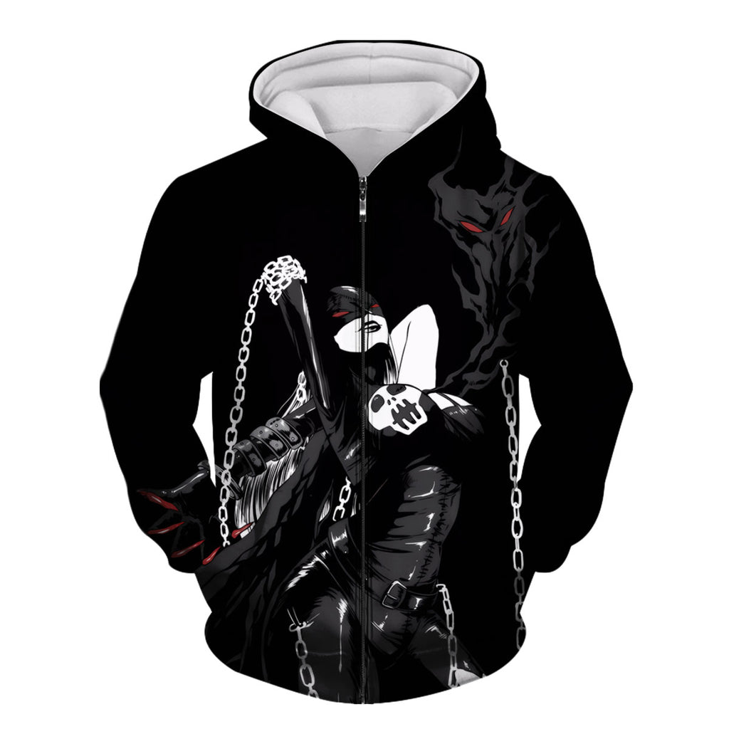 Digimon Adventure Ladydevimon With Chains Sexy Black Anime Apparel