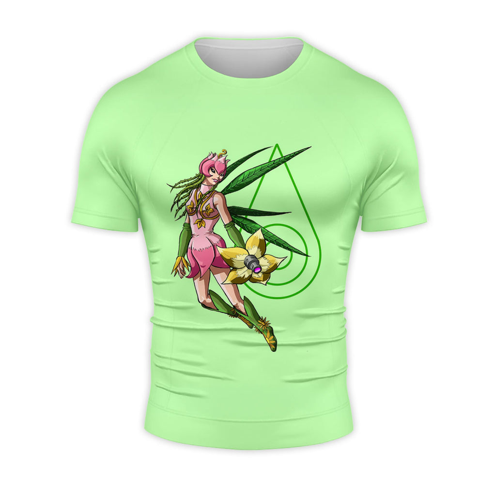Digimon Adventure Lilymon In Pink And Green Anime Apparel