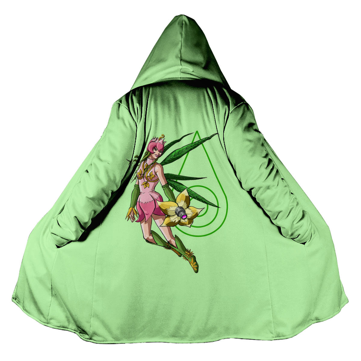 Digimon Adventure Lilymon In Pink And Green Anime Apparel