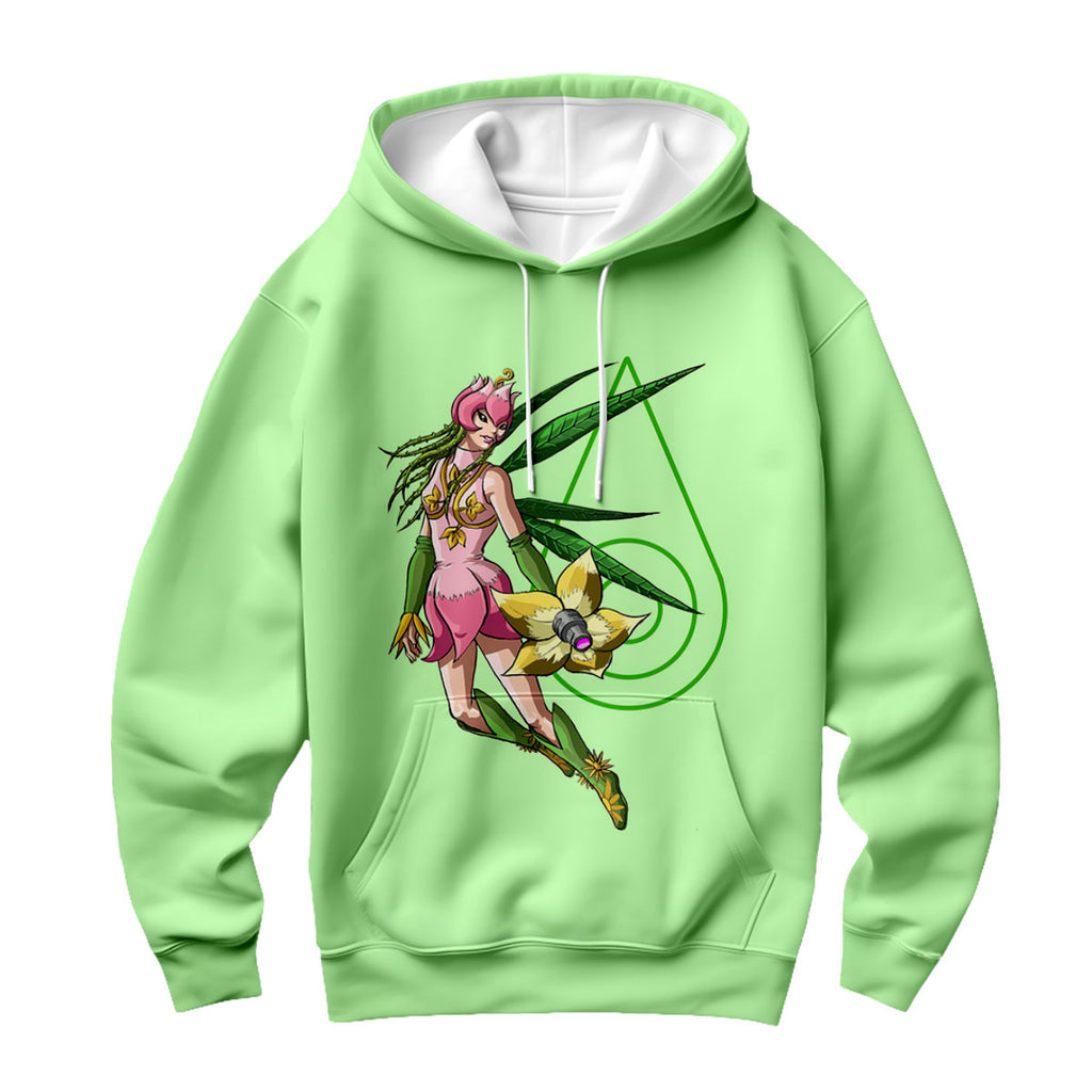Digimon Adventure Lilymon In Pink And Green Anime Apparel