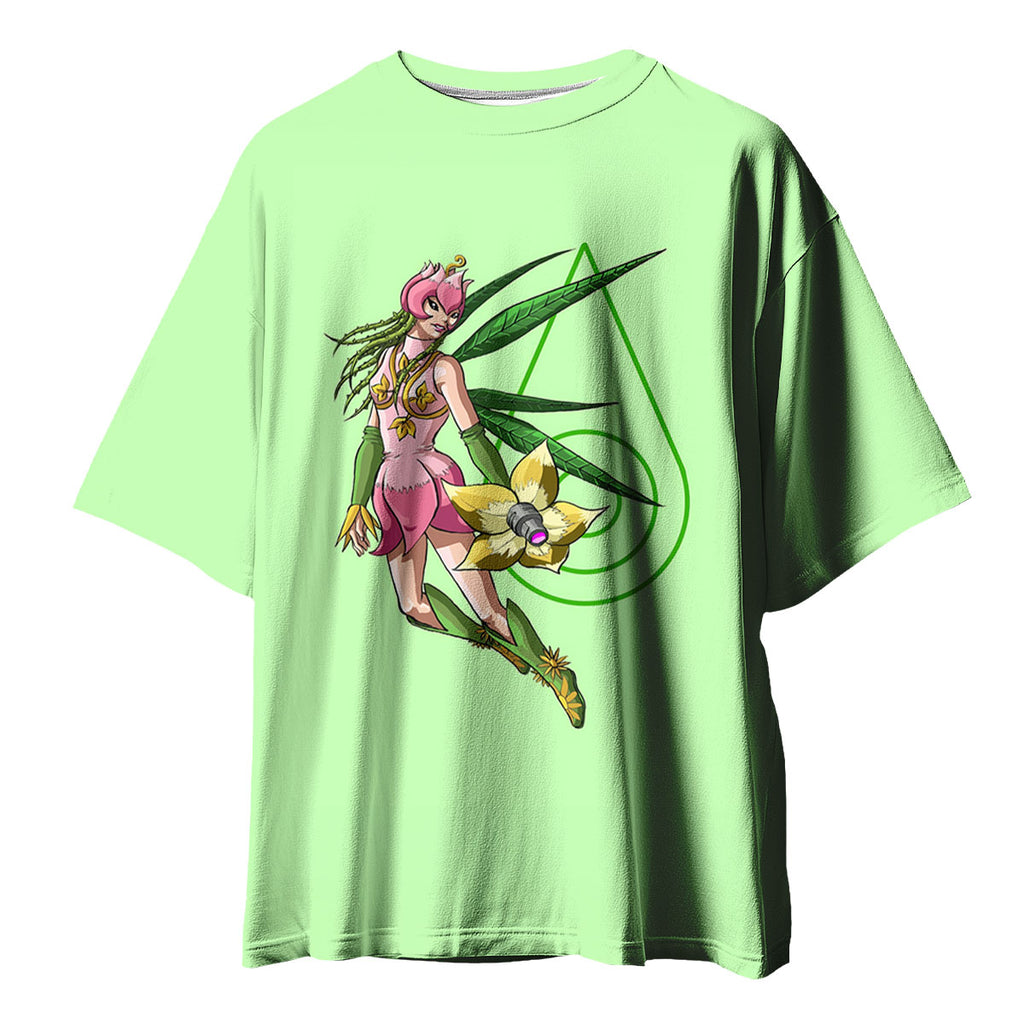 Digimon Adventure Lilymon In Pink And Green Anime Apparel