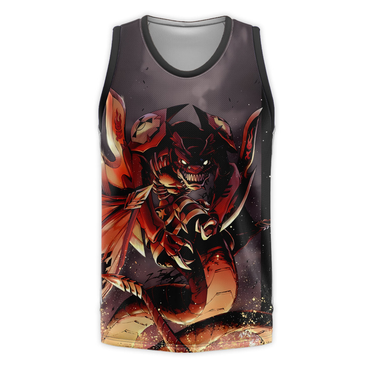 Digimon Adventure Megidramon Ferocious Blazing Fury Anime Apparel
