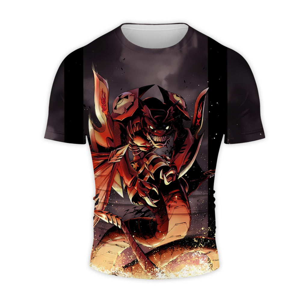 Digimon Adventure Megidramon Ferocious Blazing Fury Anime Apparel