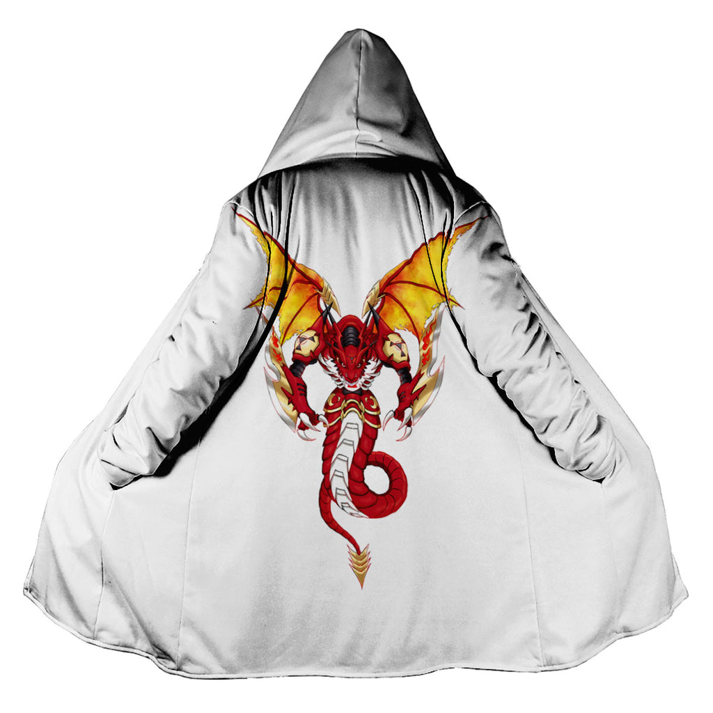 Digimon Adventure Megidramon Roaring Amidst Dark Flames Destruction Anime Apparel