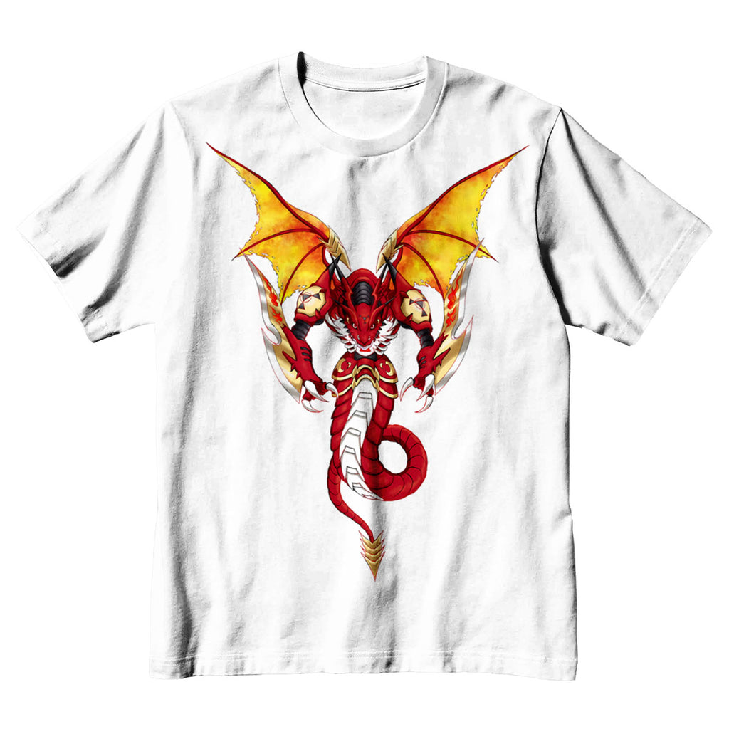 Digimon Adventure Megidramon Roaring Amidst Dark Flames Destruction Anime Apparel