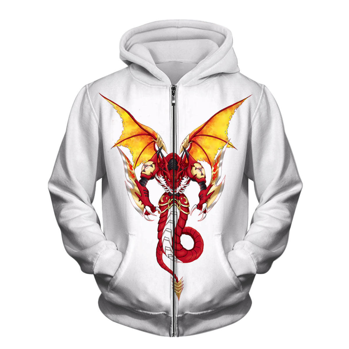 Digimon Adventure Megidramon Roaring Amidst Dark Flames Destruction Anime Apparel