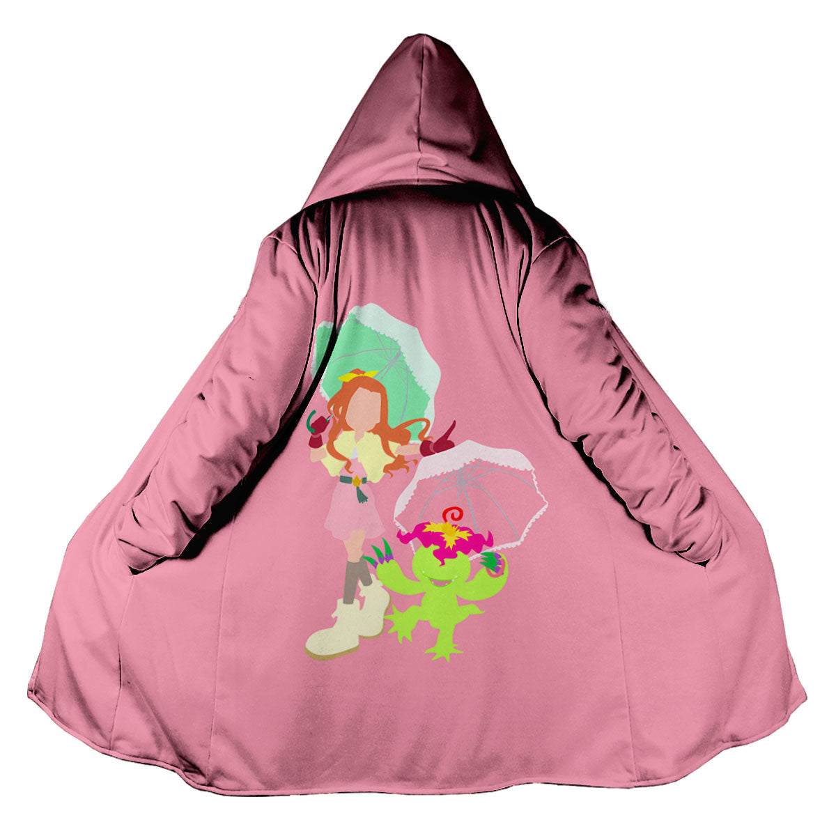 Digimon Adventure Mimi And Birdramon In Pink Battle Anime Apparel