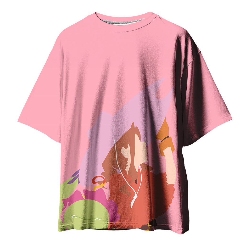 Digimon Adventure Mimi And Palmon In Pink Anime Apparel