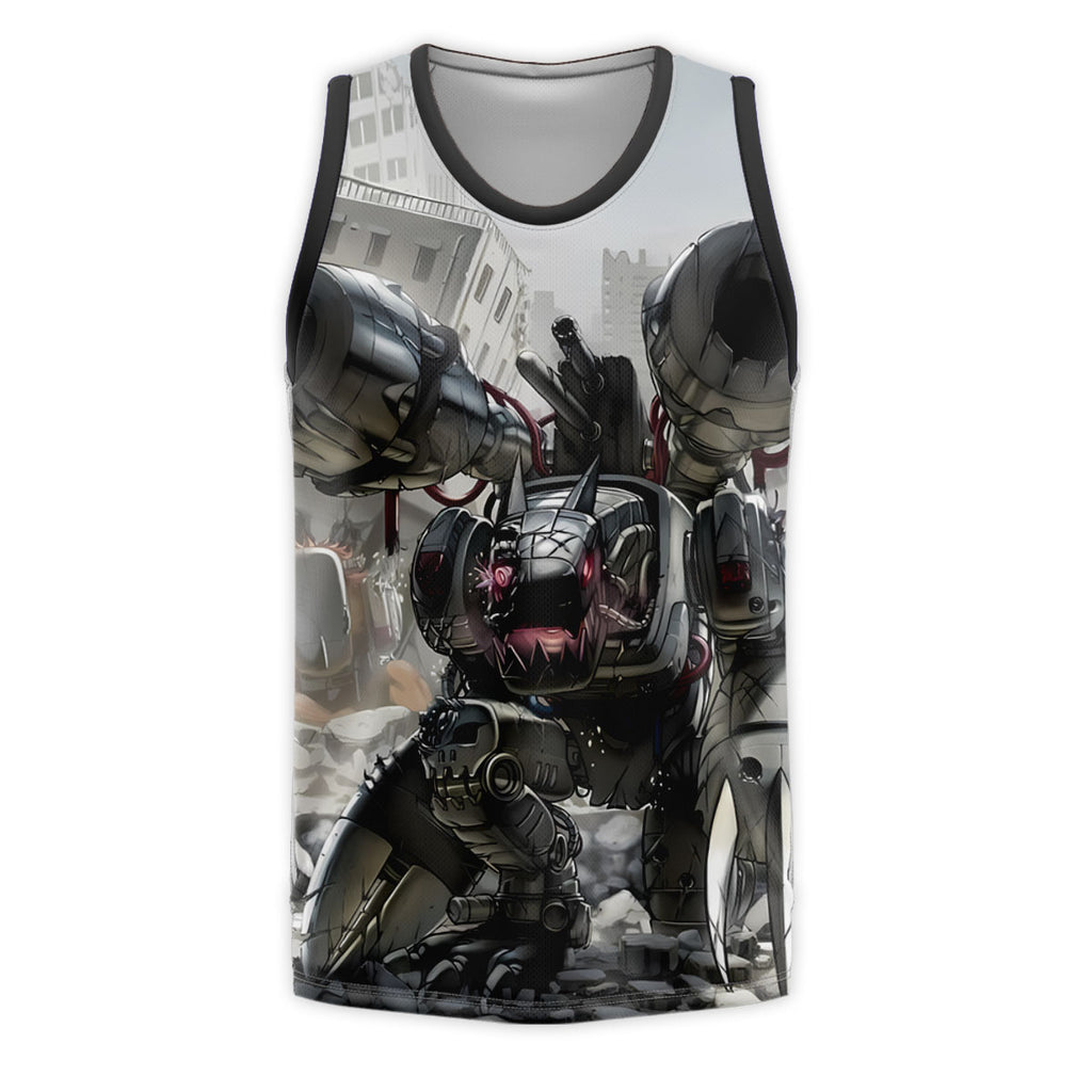 Digimon Adventure Mugendramon Gray In Ruins Anime Apparel