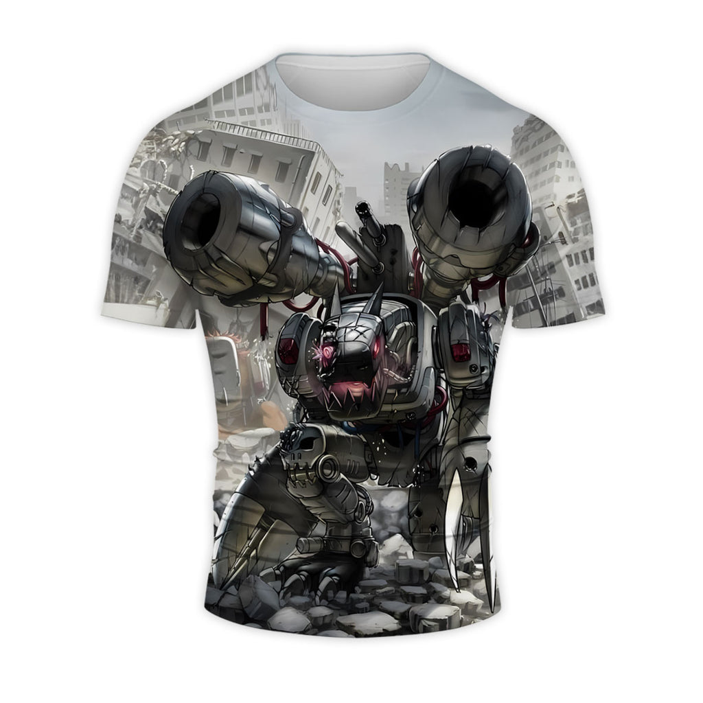 Digimon Adventure Mugendramon Gray In Ruins Anime Apparel