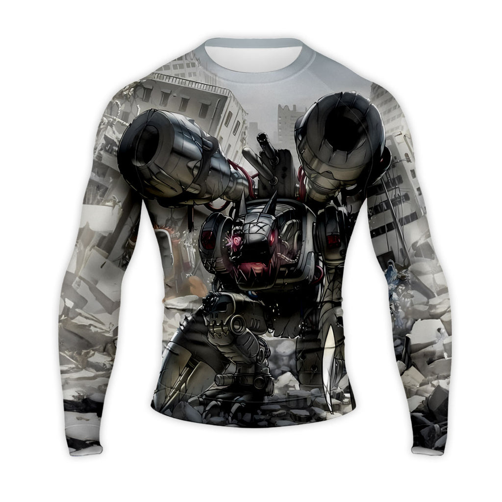 Digimon Adventure Mugendramon Gray In Ruins Anime Apparel
