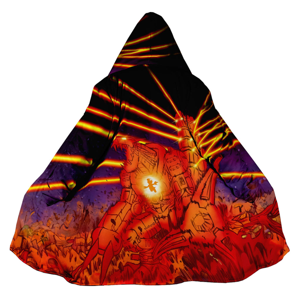 Digimon Adventure Mugendramon Red Aura Firing Orange Beam Anime Apparel