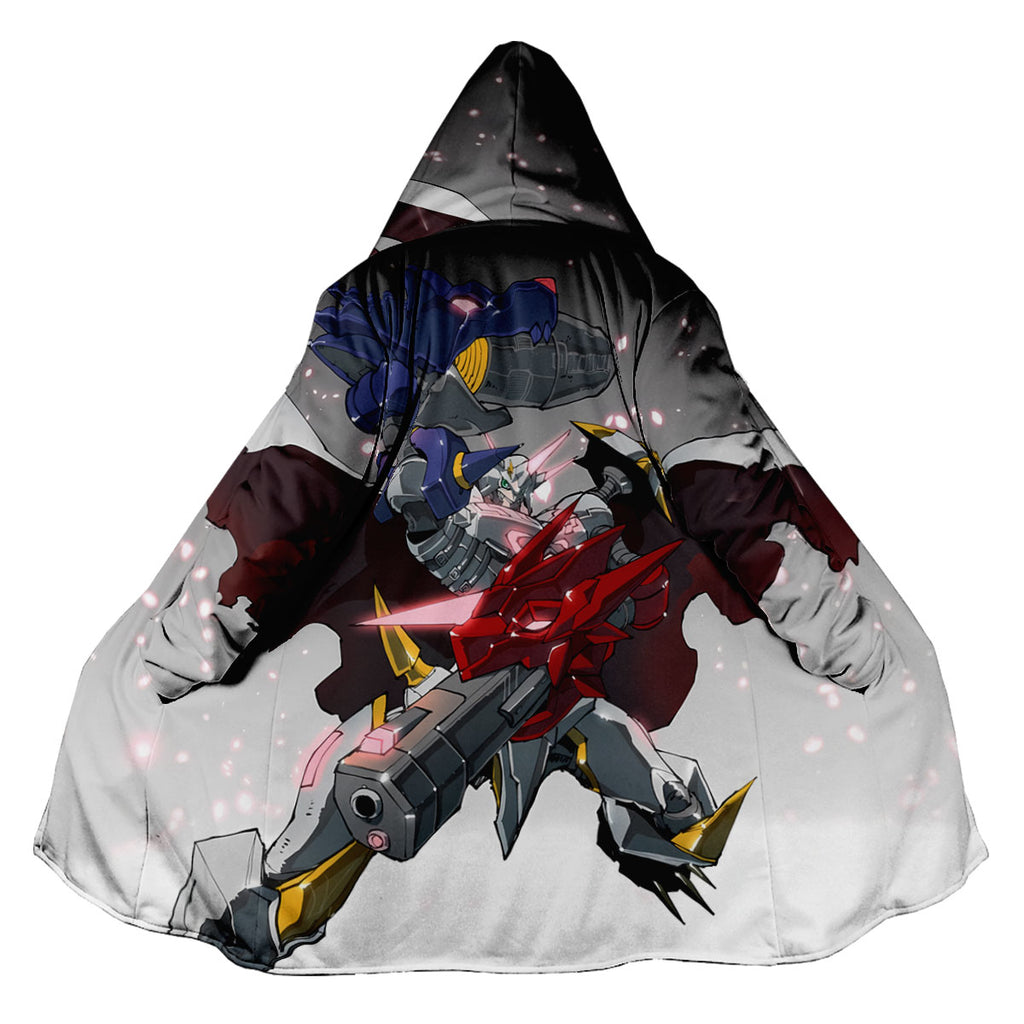 Digimon Adventure Omegamon Alter S Posing Grey Red Blue Anime Apparel