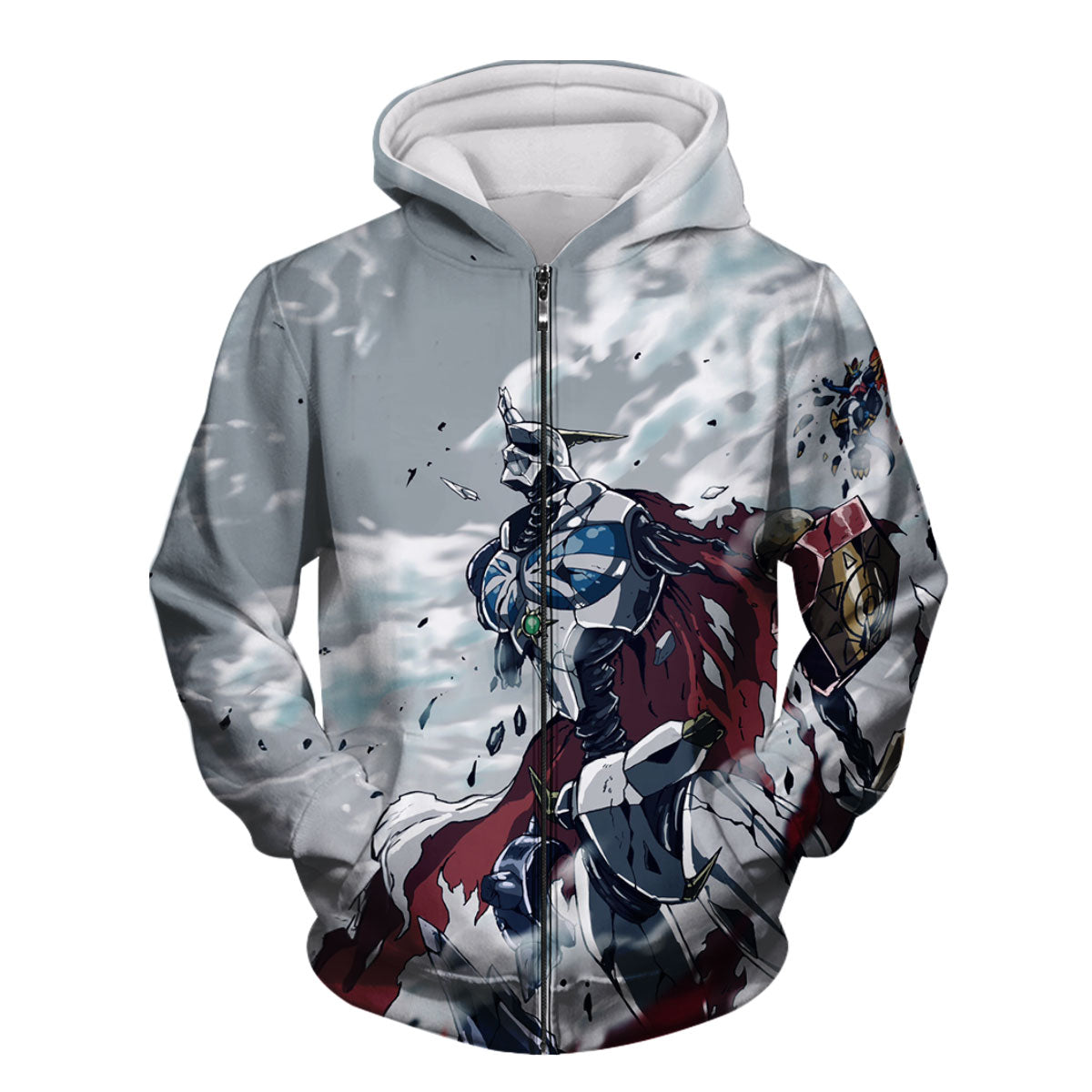 Digimon Adventure Omegamon Battle-Damaged In Combat Anime Apparel