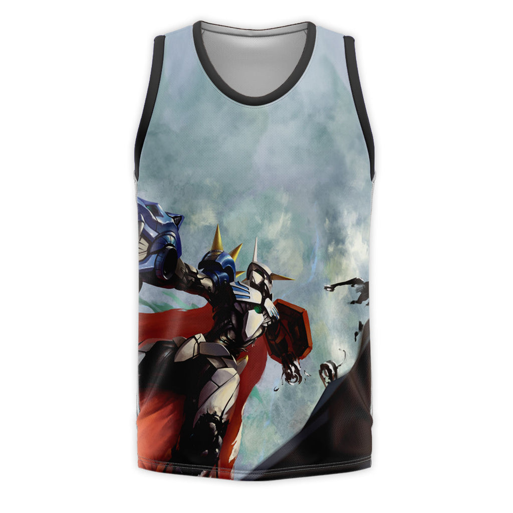 Digimon Adventure Omegamon Battling In Blue Sky Anime Apparel