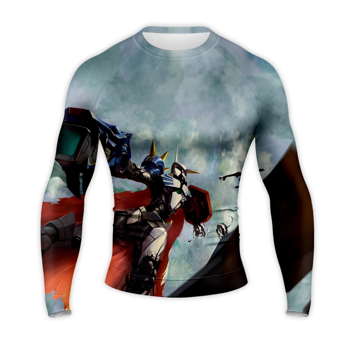Digimon Adventure Omegamon Battling In Blue Sky Anime Apparel