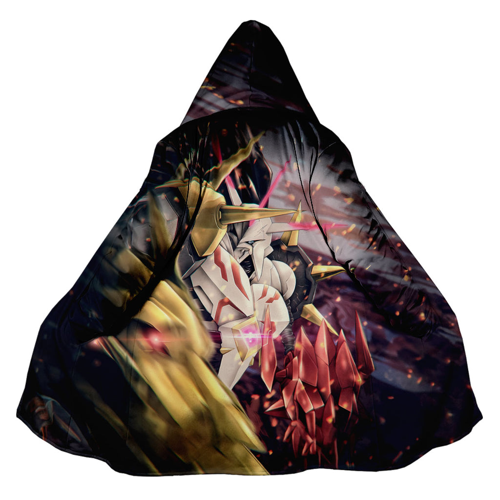 Digimon Adventure Omegamon Charging Into Dark Battle Anime Apparel