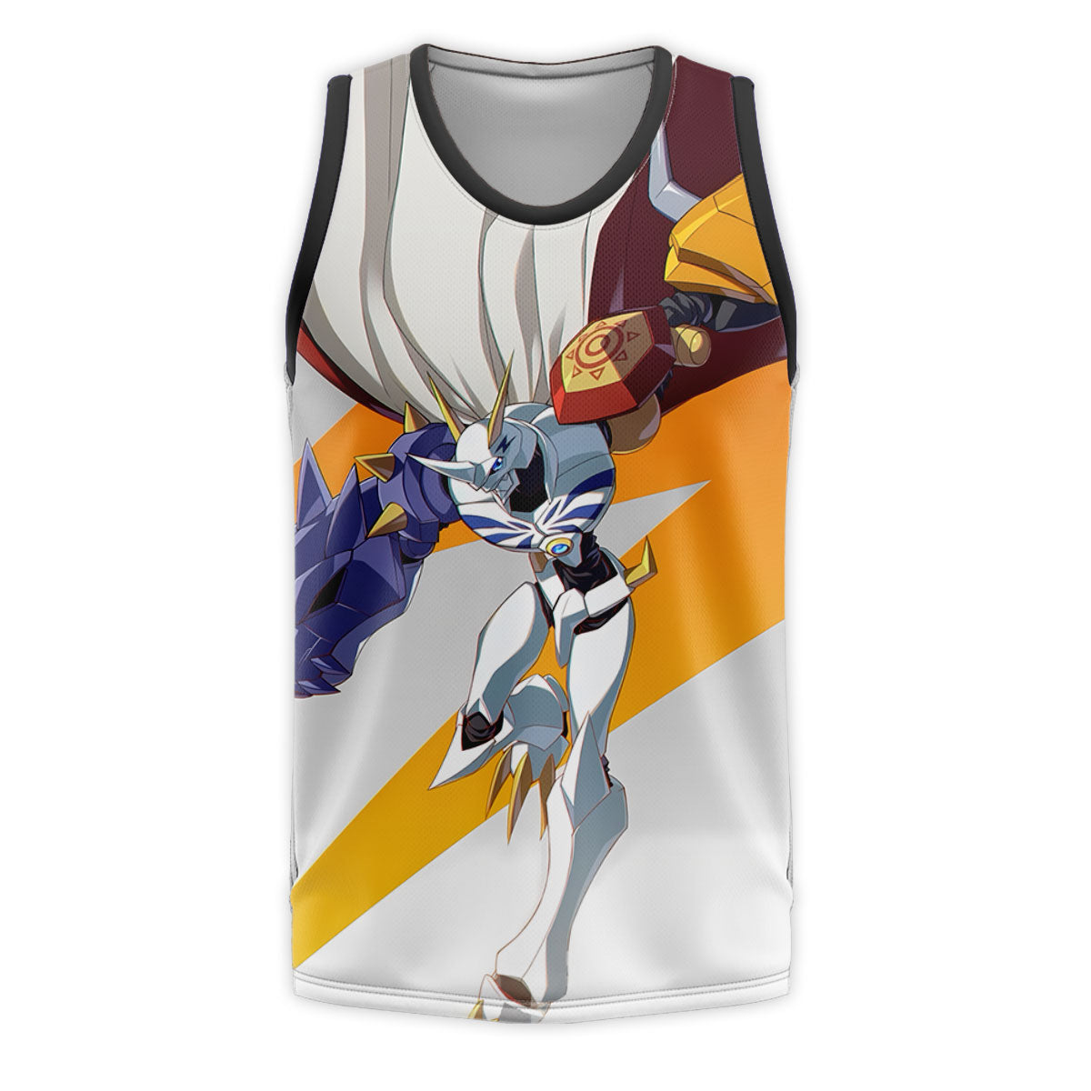 Digimon Adventure Omegamon Flying With Sword Digimon Anime Apparel