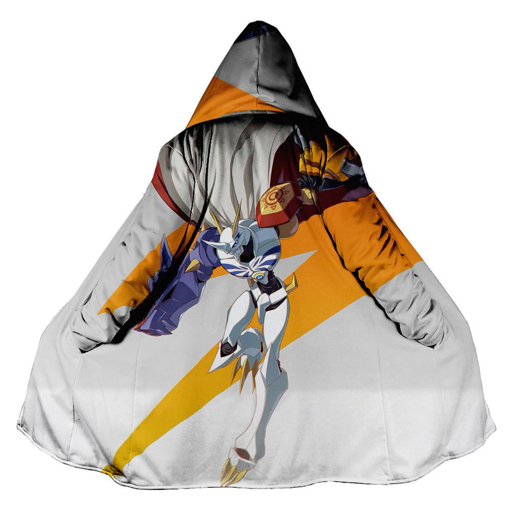 Digimon Adventure Omegamon Flying With Sword Digimon Anime Apparel