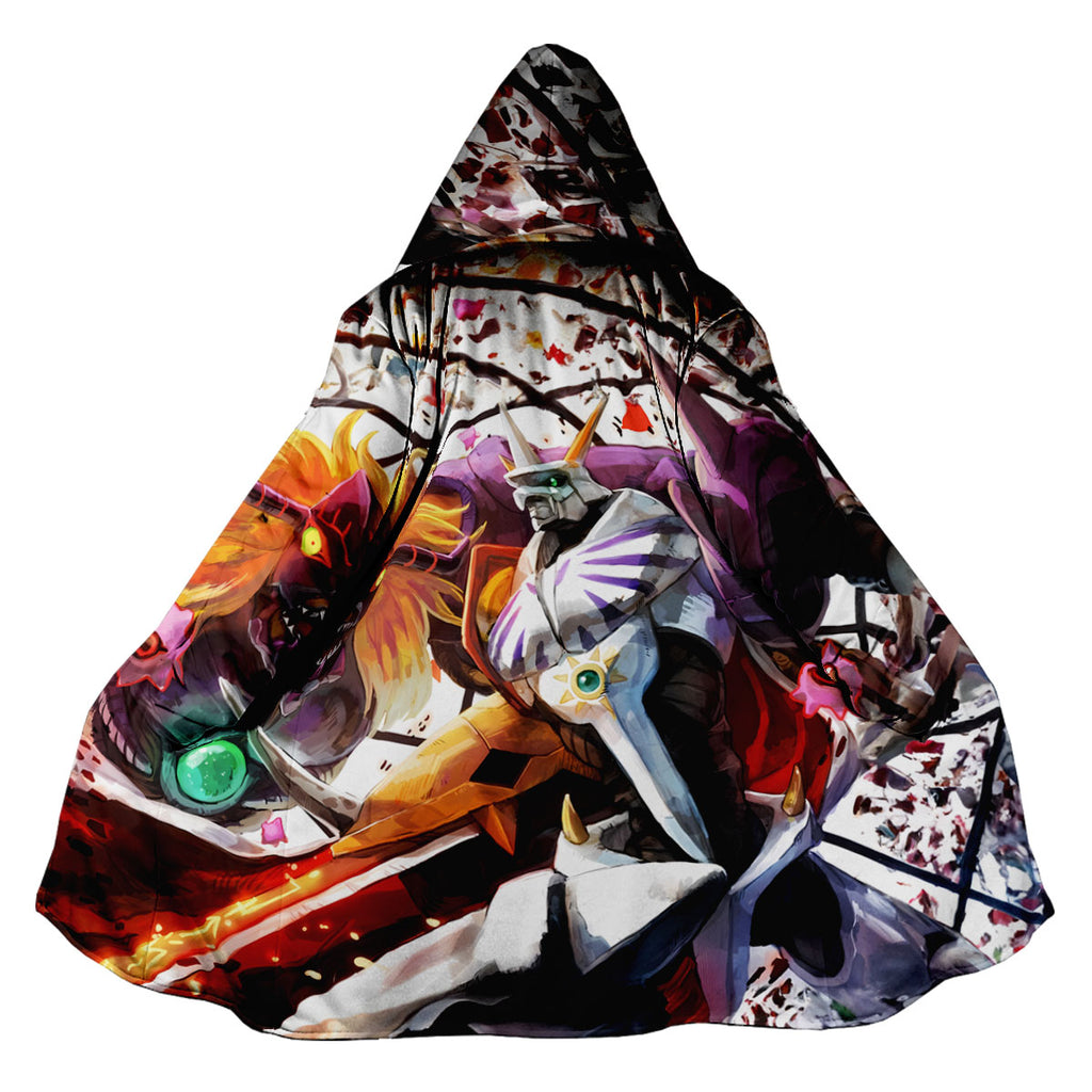 Digimon Adventure Omegamon Red Variant In Battle Anime Apparel