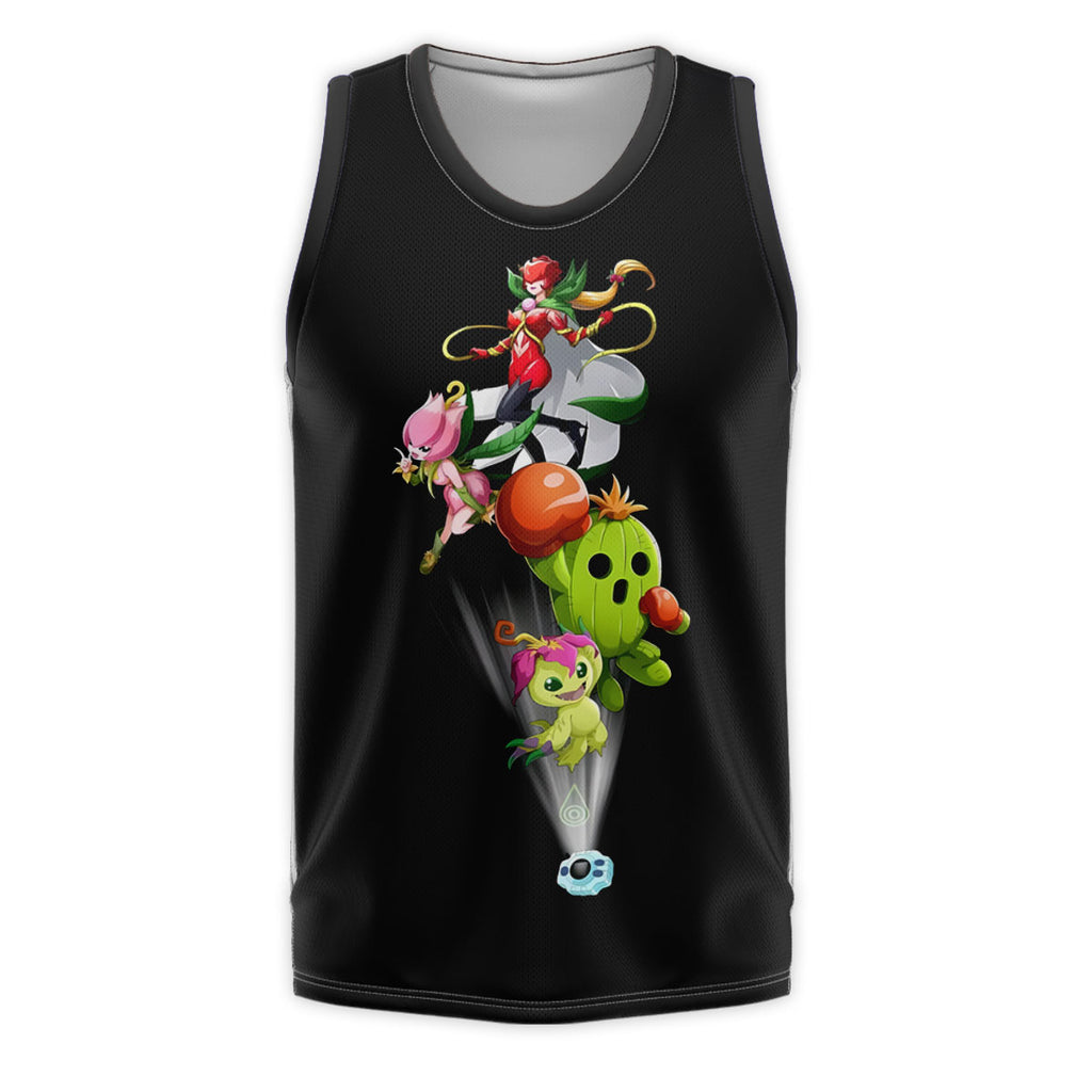 Digimon Adventure Palmon Dark Evolution Line Anime Apparel