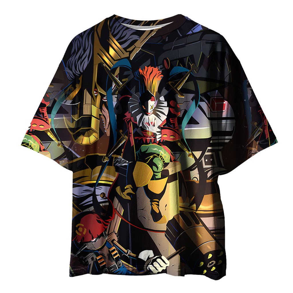 Digimon Adventure Piedmon Evil Team Collage Dark Anime Apparel