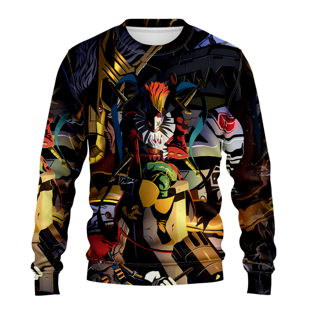 Digimon Adventure Piedmon Evil Team Collage Dark Anime Apparel