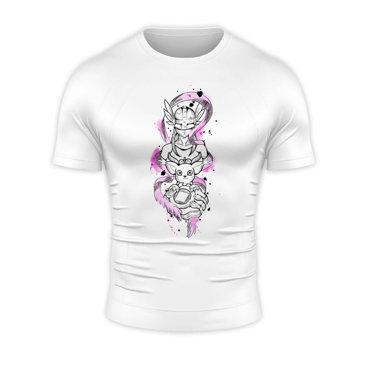 Digimon Adventure Pink Ophanimon And Tailmon Anime Apparel