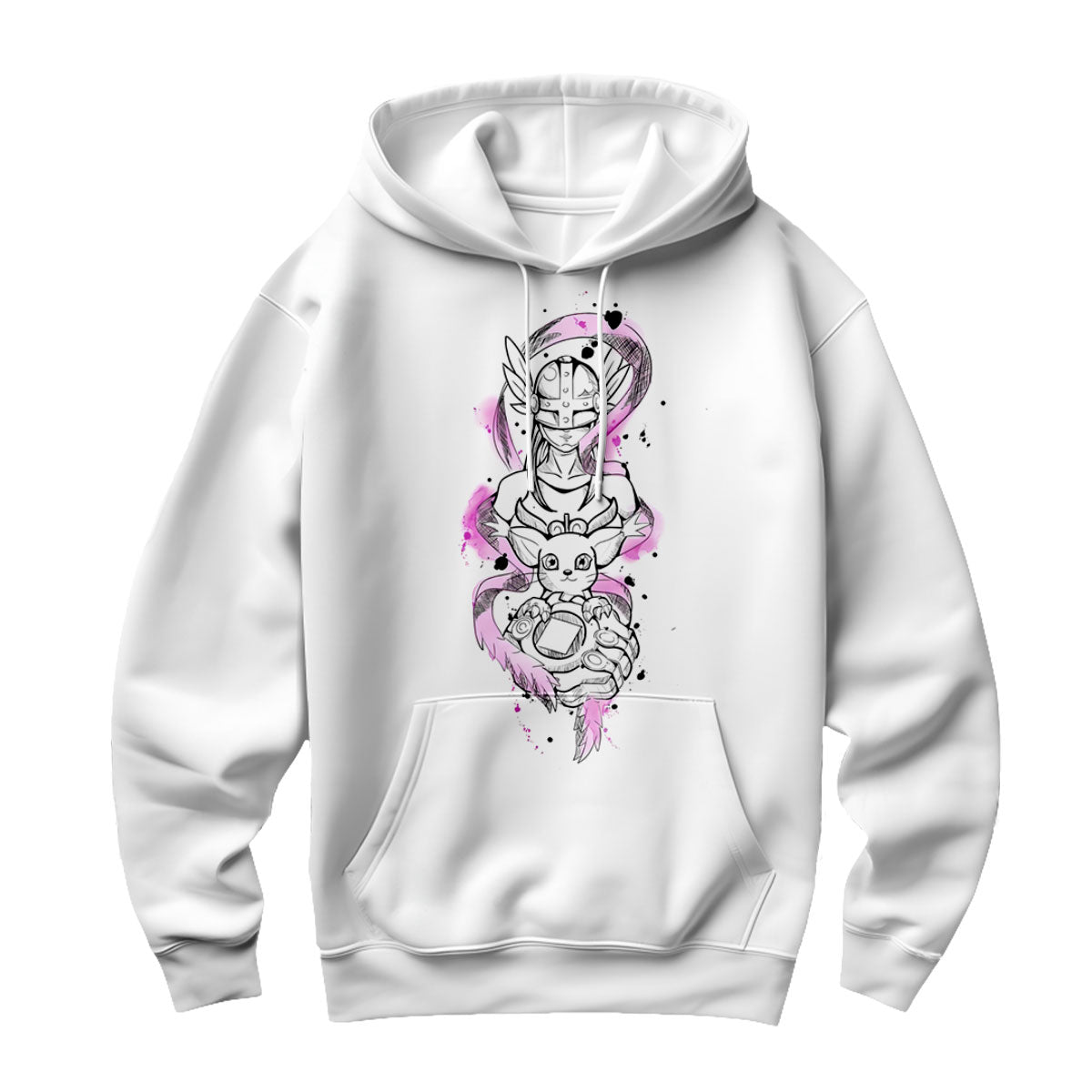Digimon Adventure Pink Ophanimon And Tailmon Anime Apparel