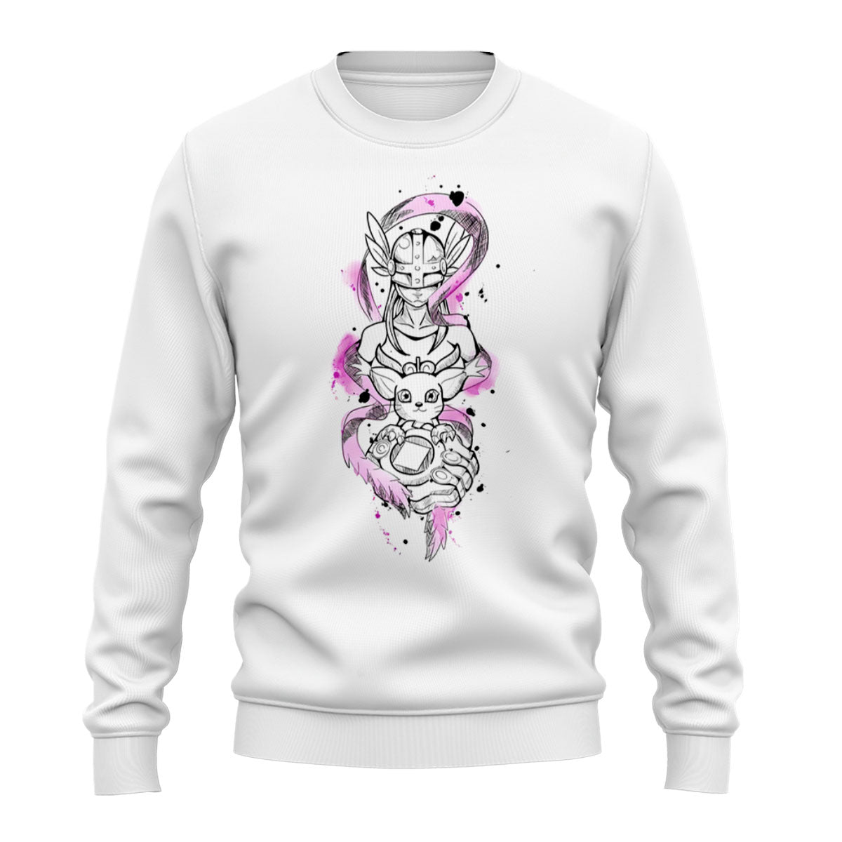 Digimon Adventure Pink Ophanimon And Tailmon Anime Apparel