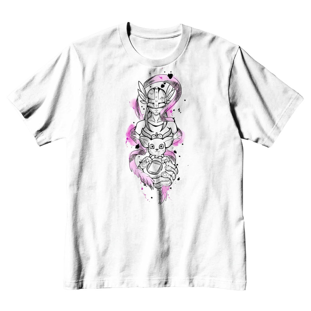 Digimon Adventure Pink Ophanimon And Tailmon Anime Apparel