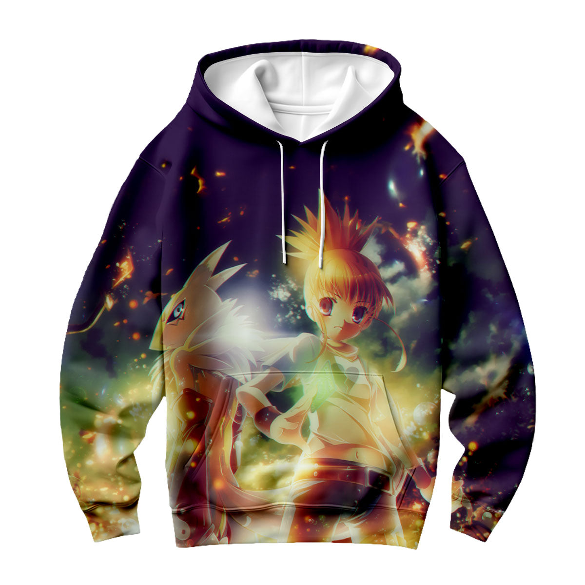 Digimon Adventure Renamon Makino Ruki Illuminated In Glowing Shadows Anime Apparel