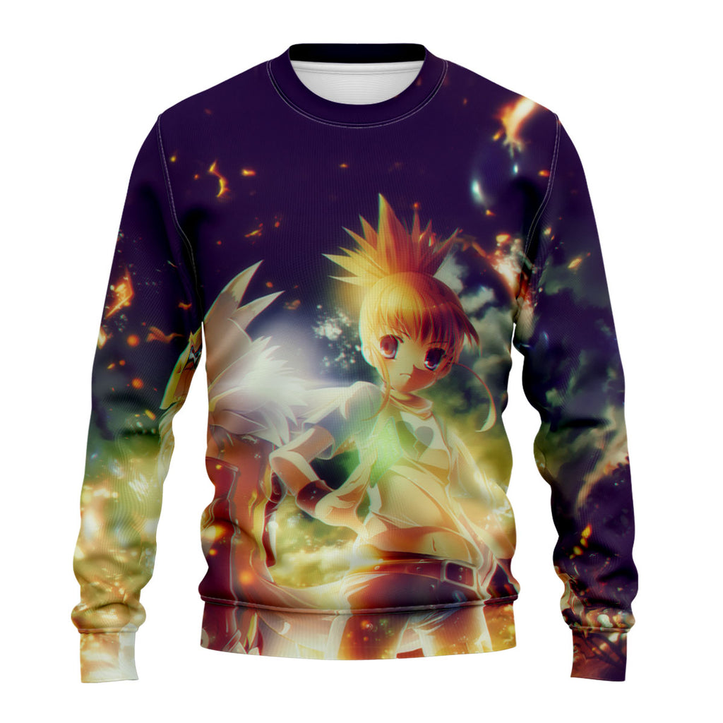Digimon Adventure Renamon Makino Ruki Illuminated In Glowing Shadows Anime Apparel