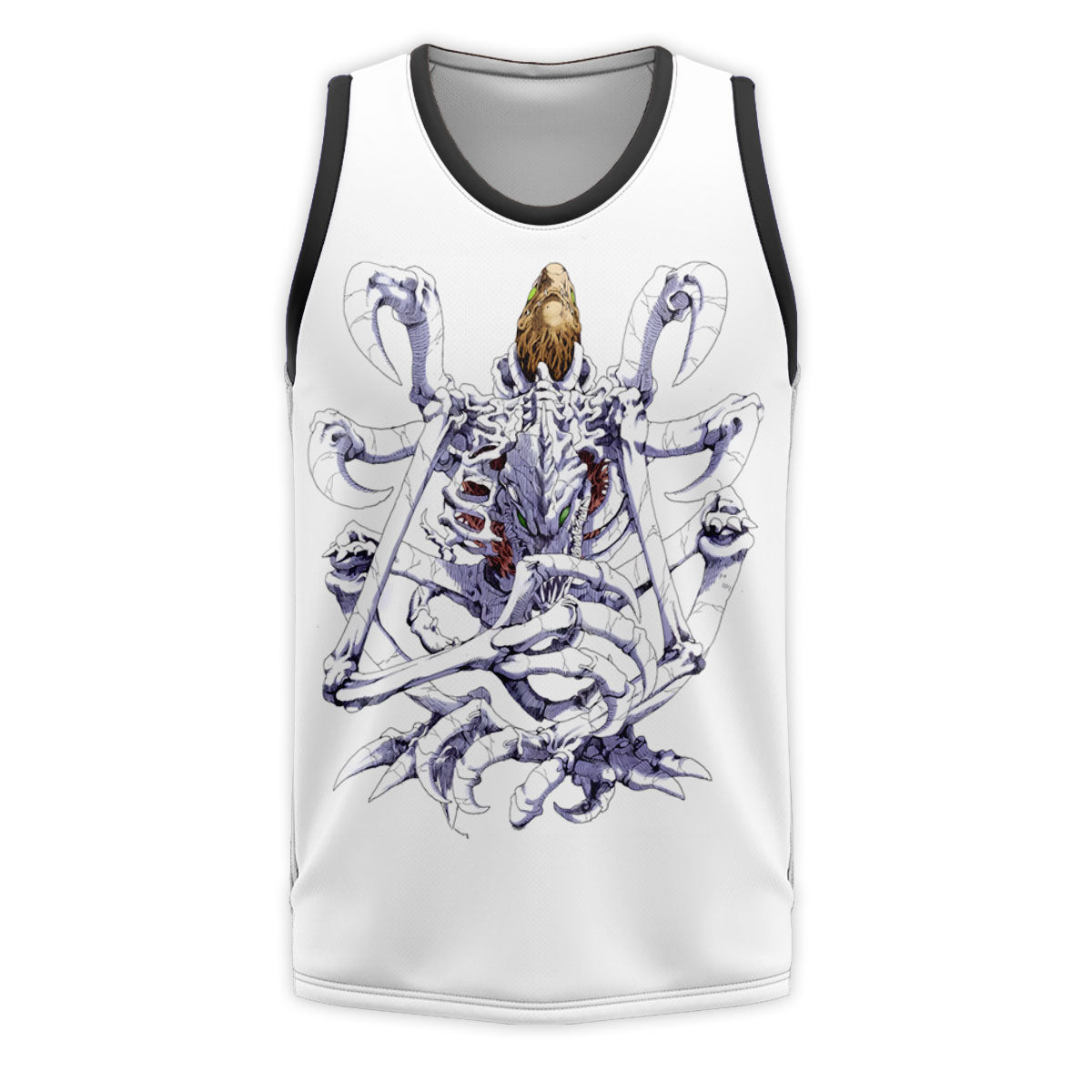 Digimon Adventure Skullgreymon White Form Standing Anime Apparel