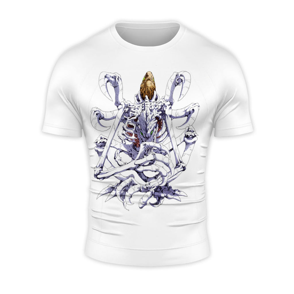 Digimon Adventure Skullgreymon White Form Standing Anime Apparel