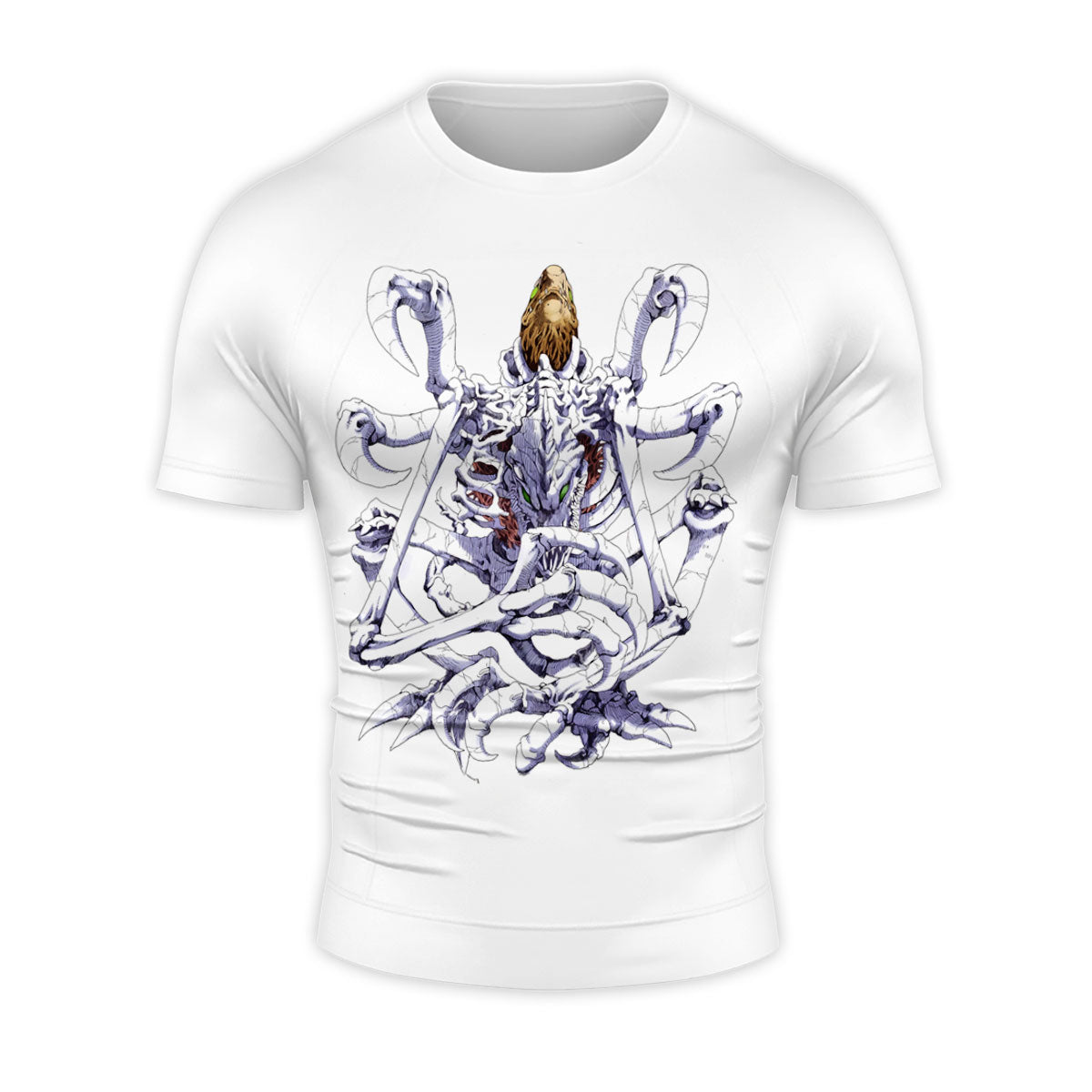 Digimon Adventure Skullgreymon White Form Standing Anime Apparel