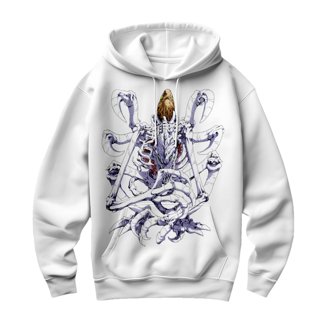 Digimon Adventure Skullgreymon White Form Standing Anime Apparel