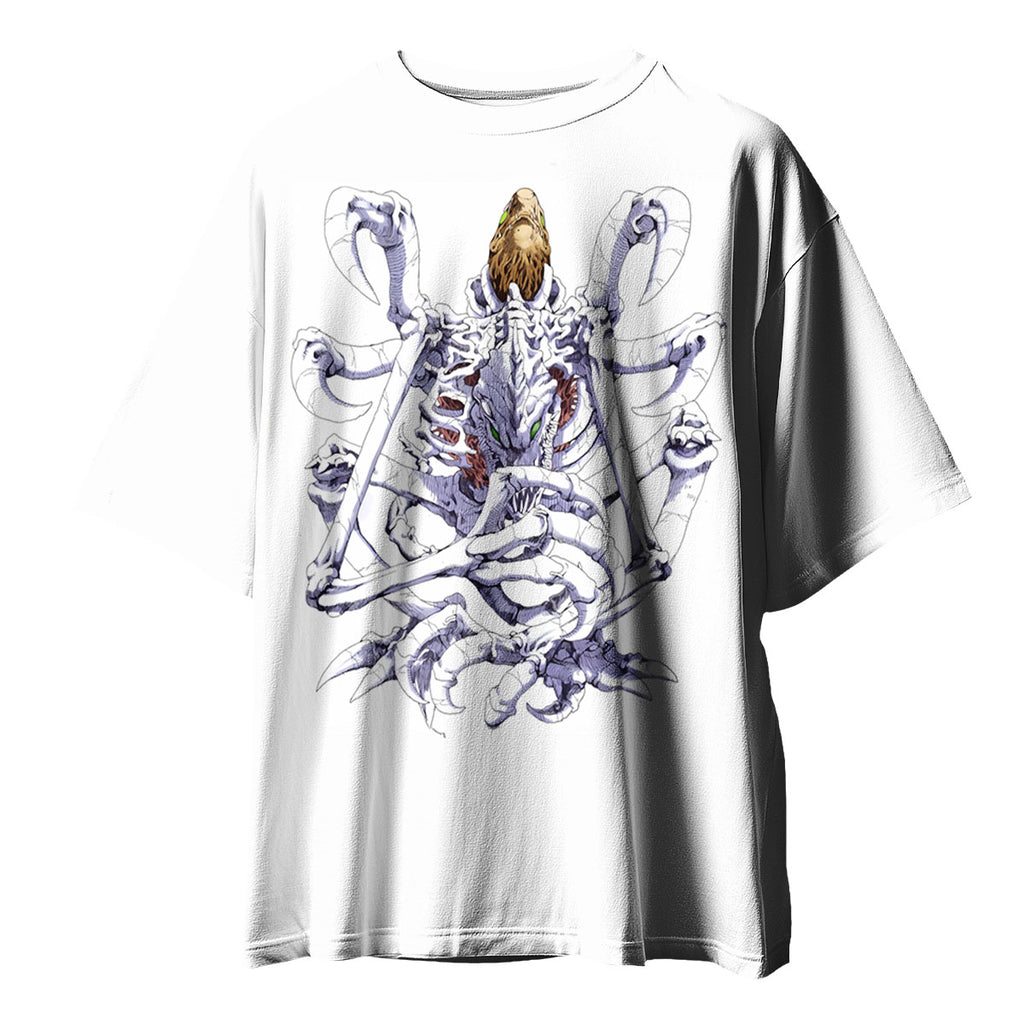 Digimon Adventure Skullgreymon White Form Standing Anime Apparel