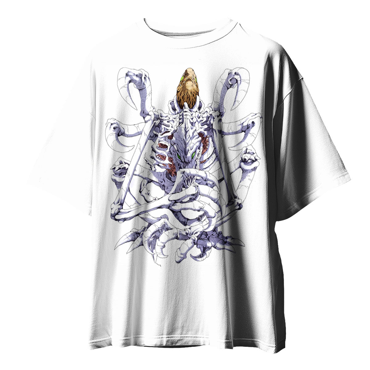 Digimon Adventure Skullgreymon White Form Standing Anime Apparel