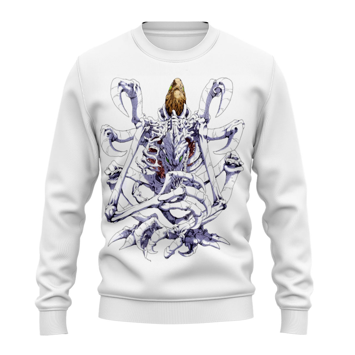 Digimon Adventure Skullgreymon White Form Standing Anime Apparel