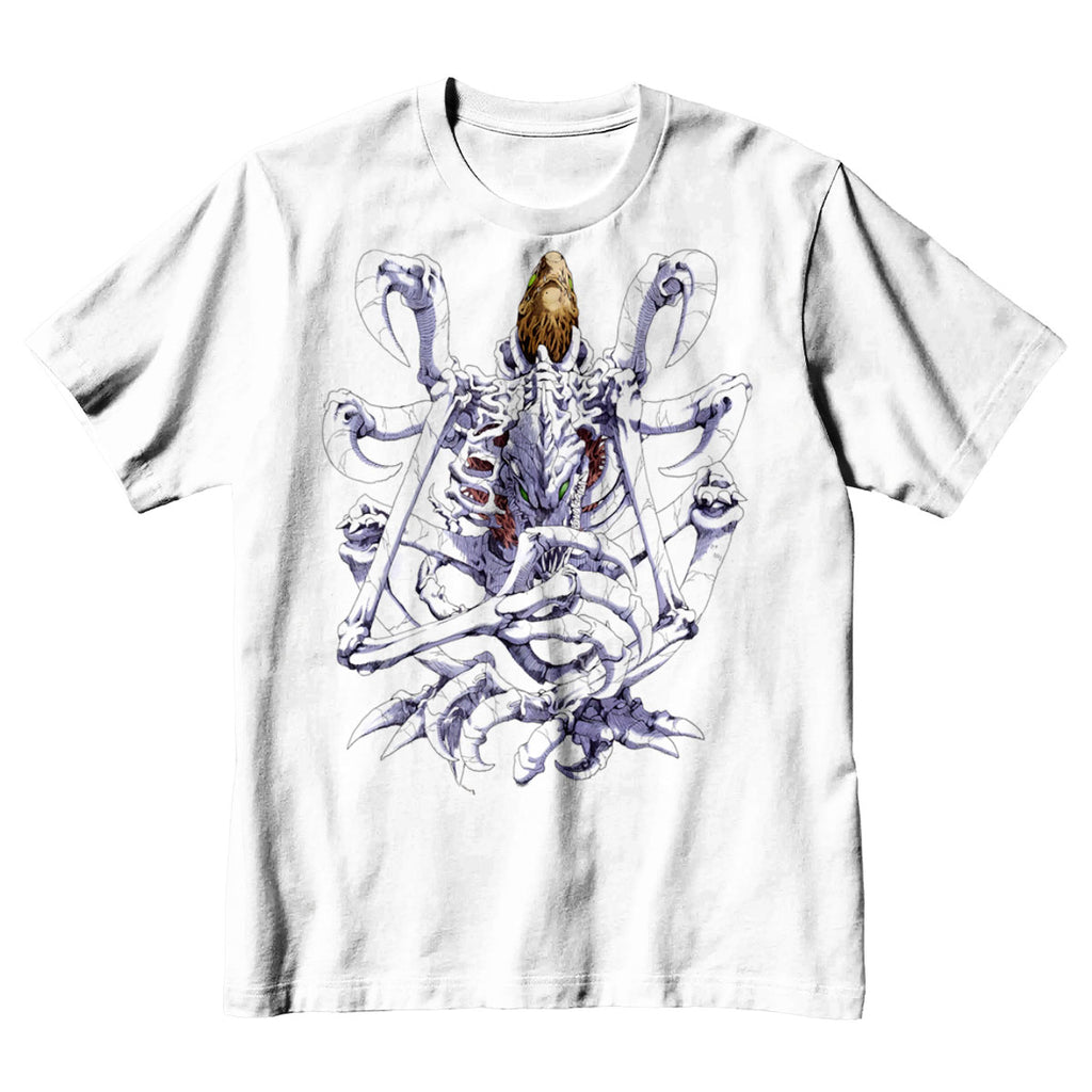 Digimon Adventure Skullgreymon White Form Standing Anime Apparel