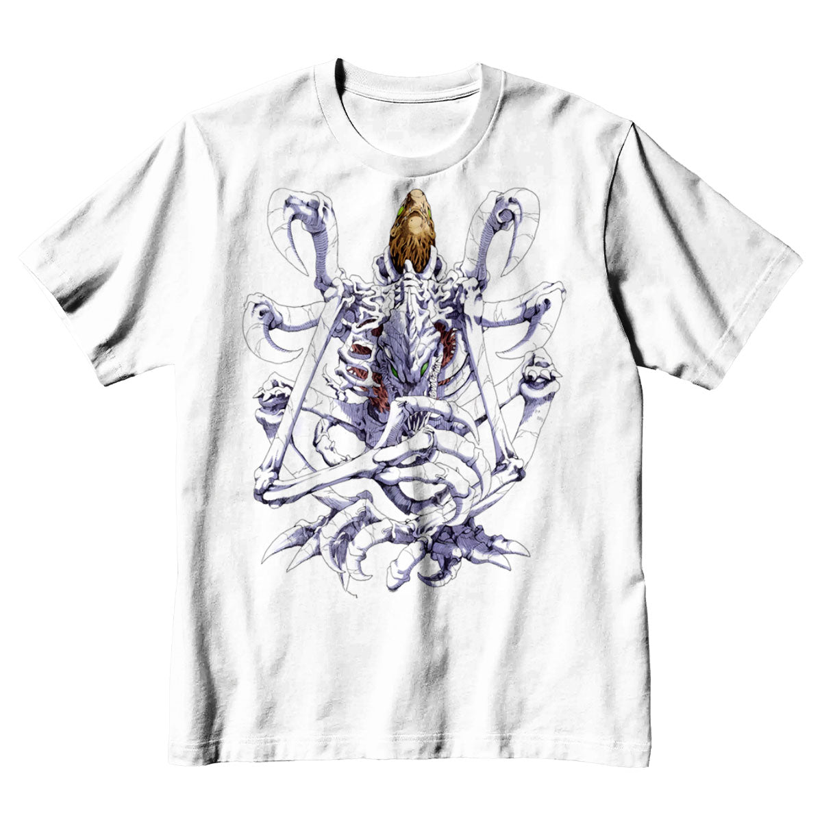 Digimon Adventure Skullgreymon White Form Standing Anime Apparel