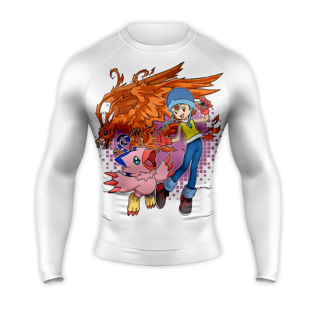 Digimon Adventure Sora And Biyomon Partners Battling Together Anime Apparel