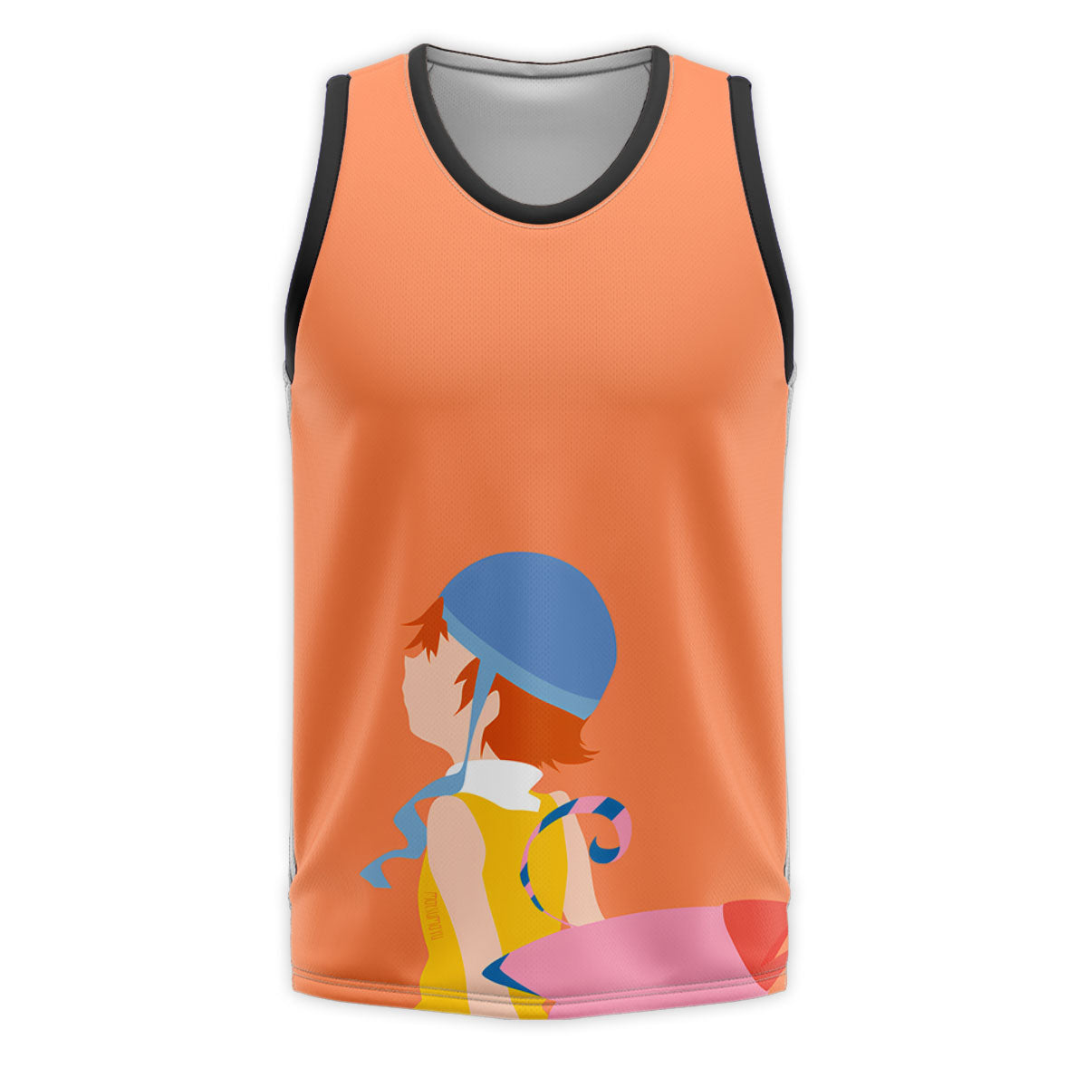 Digimon Adventure Sora Takenouchi And Biyomon Orange Side View Anime Apparel