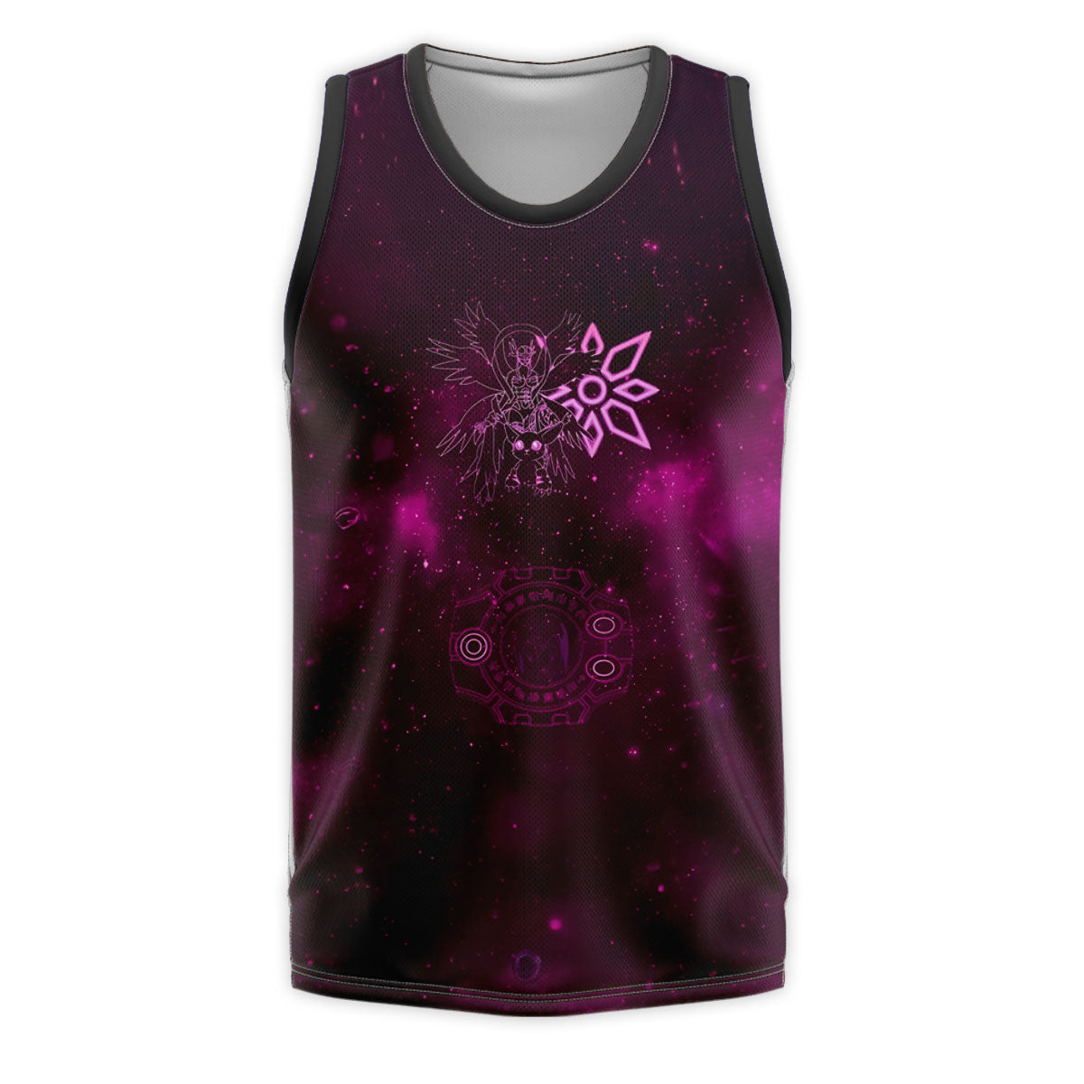 Digimon Adventure Space Angewomon Glowing Radiant Emblem Anime Apparel